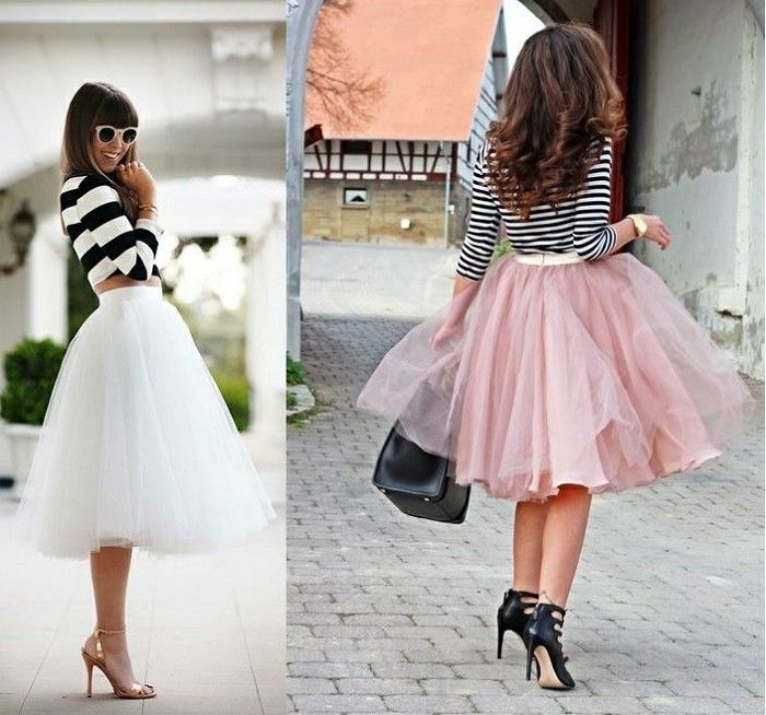 tenue jupe rose