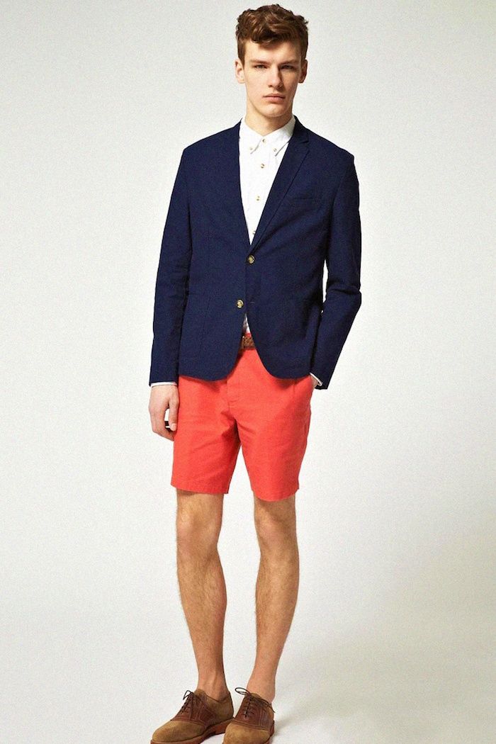 blazer rouge homme