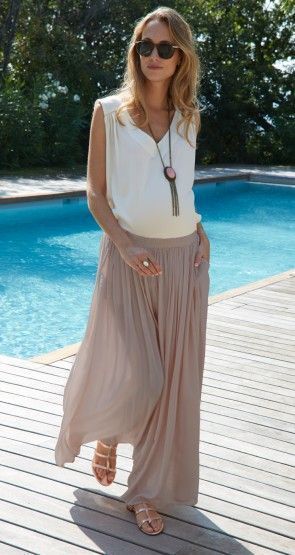 look femme enceinte ete