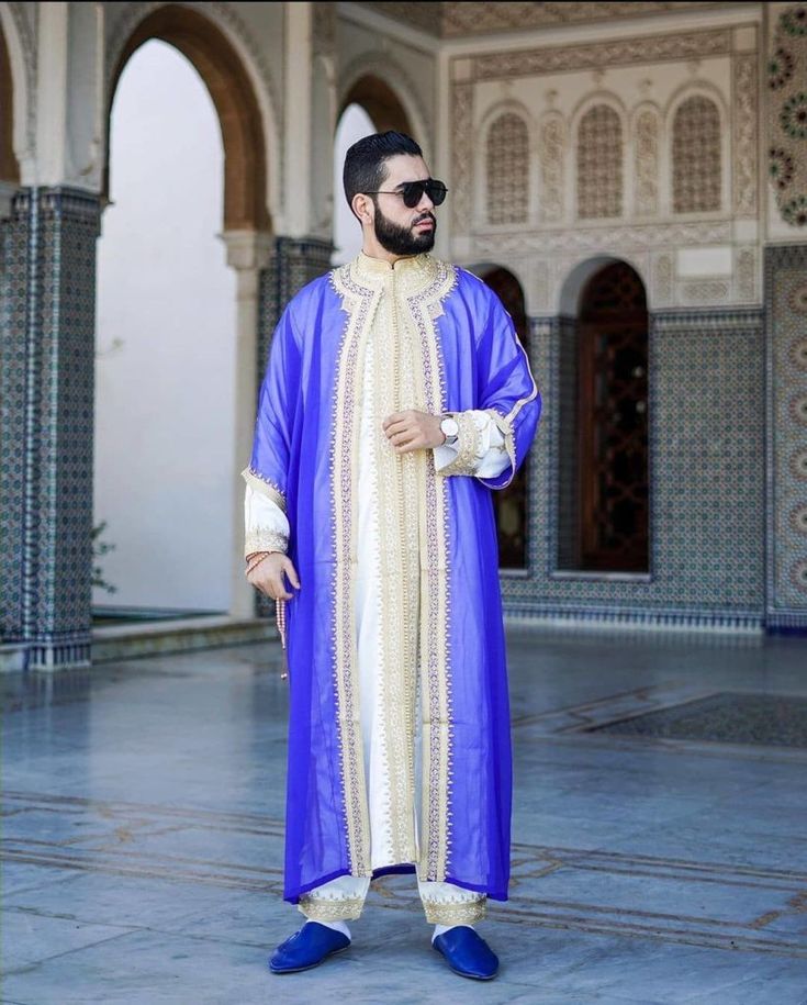 tenue homme mariage marocain