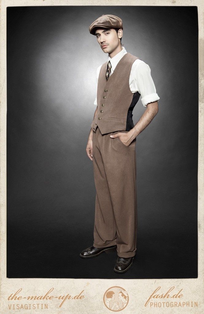 costume homme vintage année 50