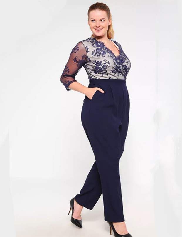 tenue de mariage invité femme grande taille