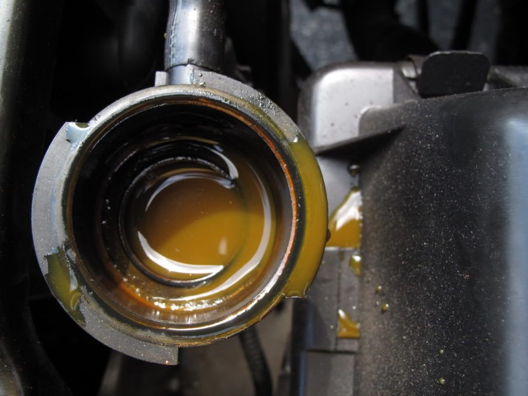 short block leaking coolant