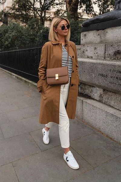 tenue décontractée chic femme hiver