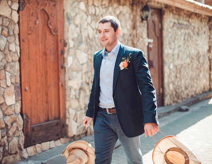 tenue homme invité mariage champêtre