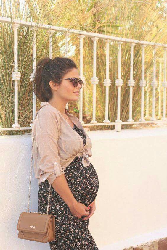 look femme enceinte ete