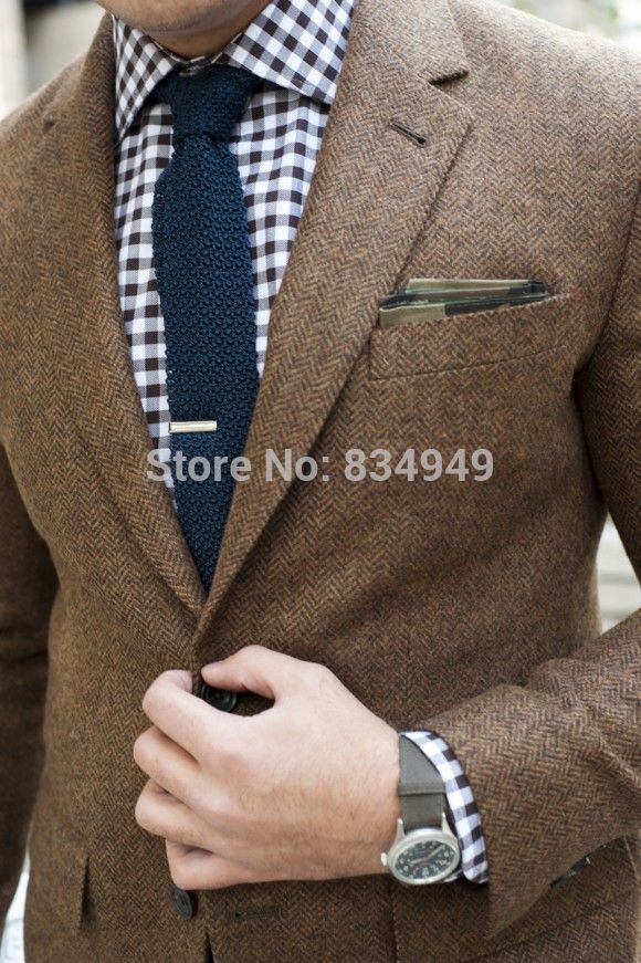 blazer homme chevron