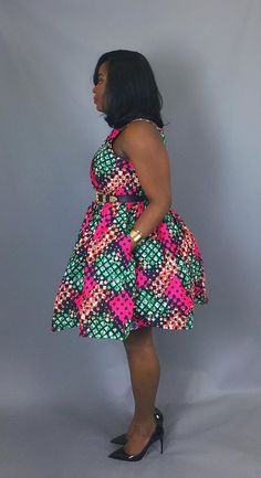 modele de robe en pagne africain pour femme enceinte