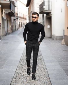 look pantalon carreaux homme