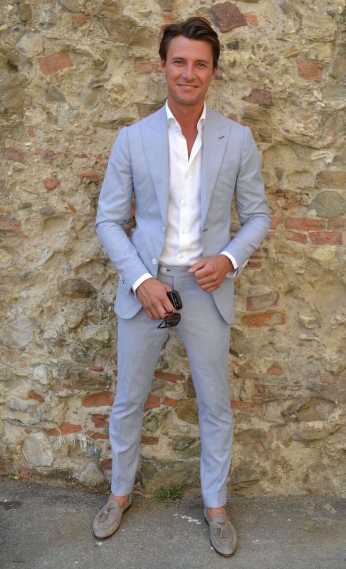 tenue mariage décontracté homme