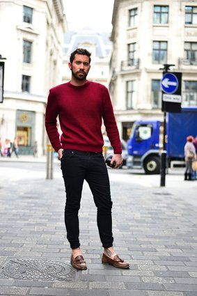 avec quoi porter un pull rouge femme