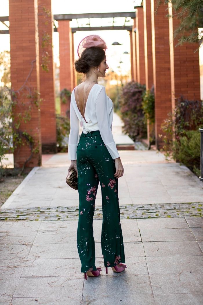 tenue pantalon pour mariage femme invitée