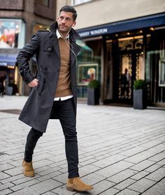 tenue homme classe hiver