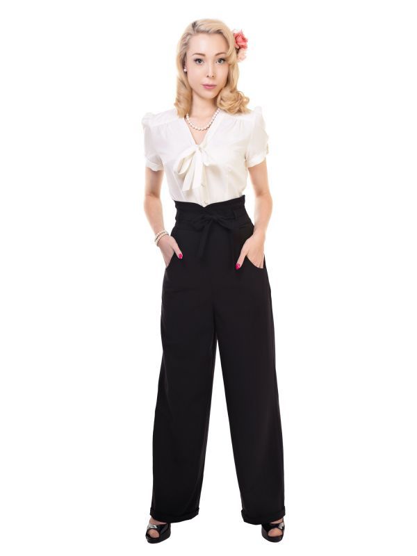 mariage pantalon année 50 femme