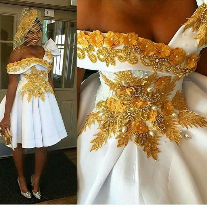 robe pour mariage civil africain