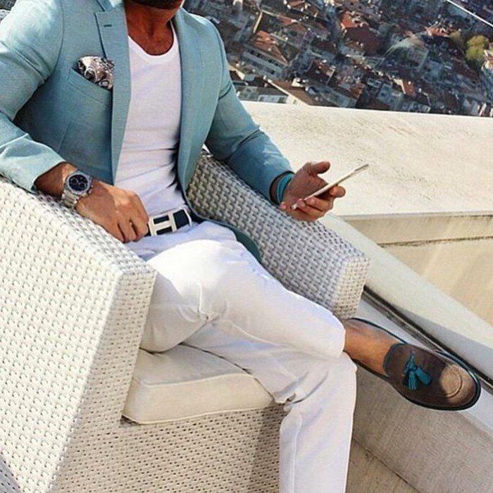 idee tenue homme pour mariage ete