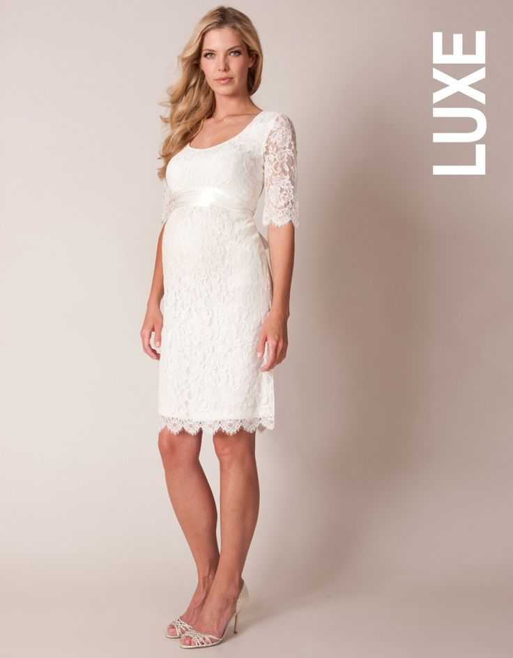 robe mariage civil pour femme enceinte