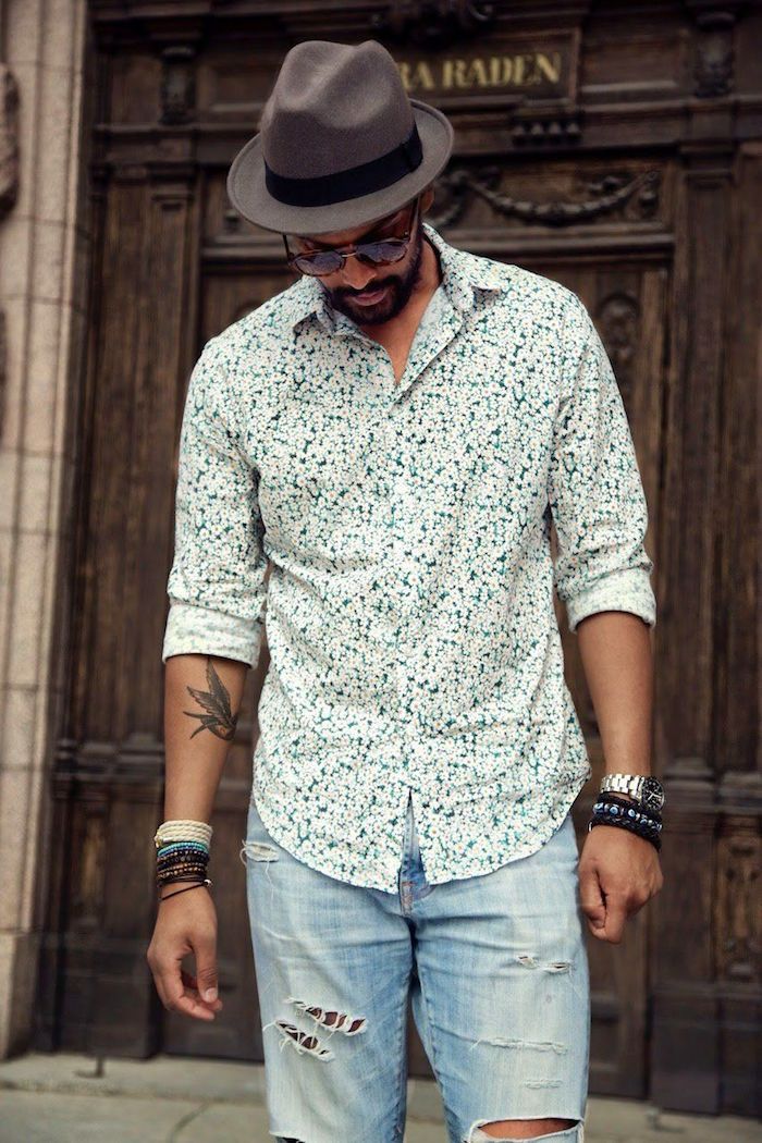 tenue hippie chic homme mariage