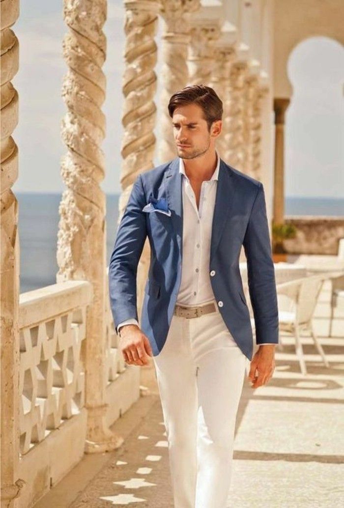 tenue mariage homme décontracté invité