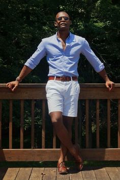 tenue mariage homme ete short