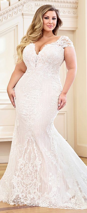 tenue de mariage civil pour femme ronde