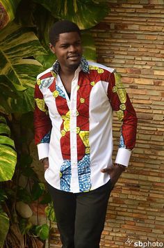 chemise africaine homme wax