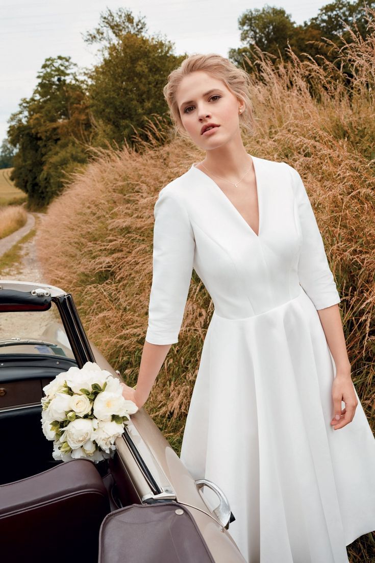 robe pour mariage civil en hiver