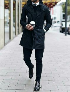 tenue trench homme