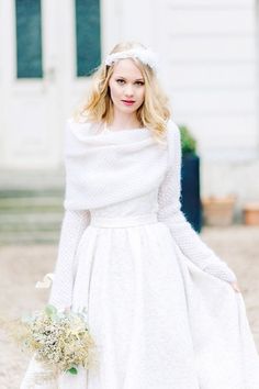 robe pour mariage civil en hiver