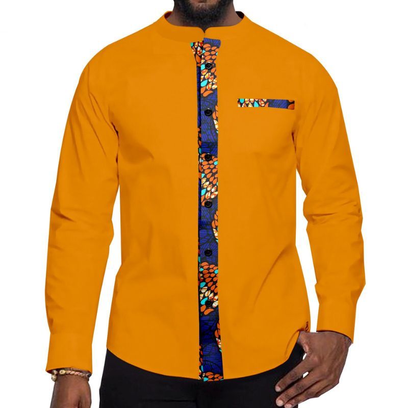 chemise africaine homme wax