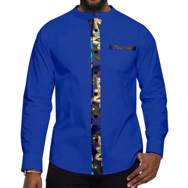 chemise africaine homme wax