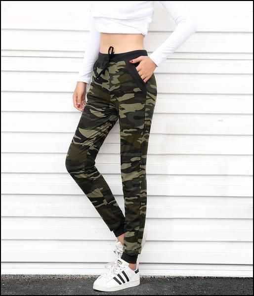 jean camouflage femme