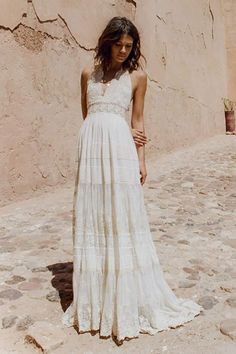 tenue femme mariage boheme chic