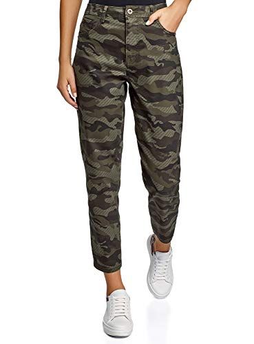 jean camouflage femme