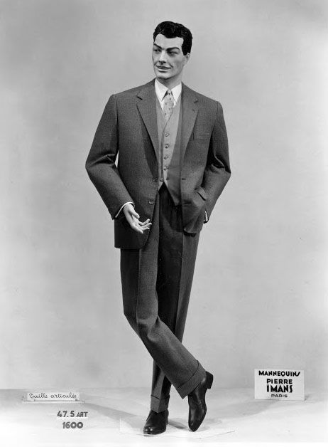 costume homme années 50