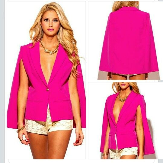 blazer rose fushia