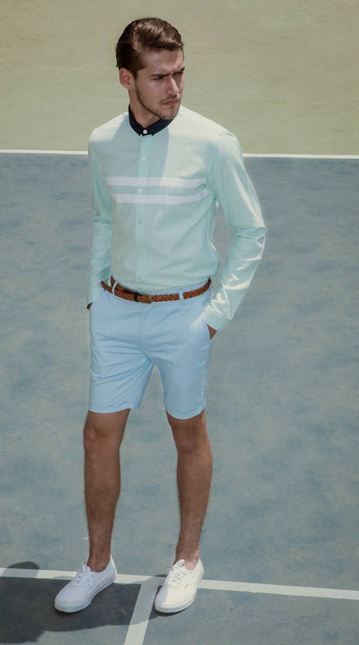 tenue mariage homme ete short