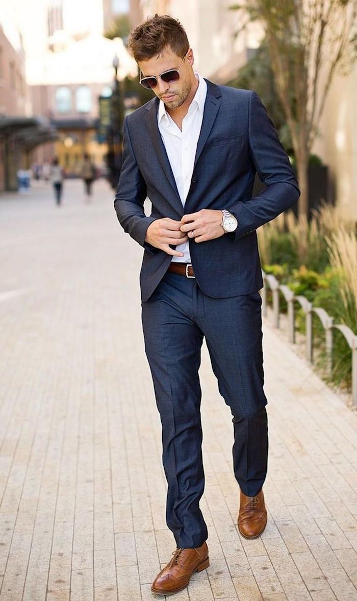 tenue décontractée chic homme pour mariage