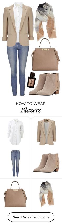 look blazer beige