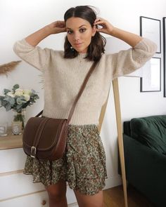 tenue décontractée chic femme automne