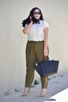 tenue chic décontractée femme ronde