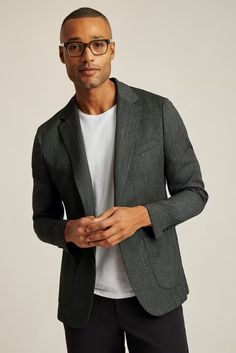 blazer with t shirt