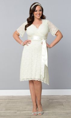 tenue mariage civil femme grande taille