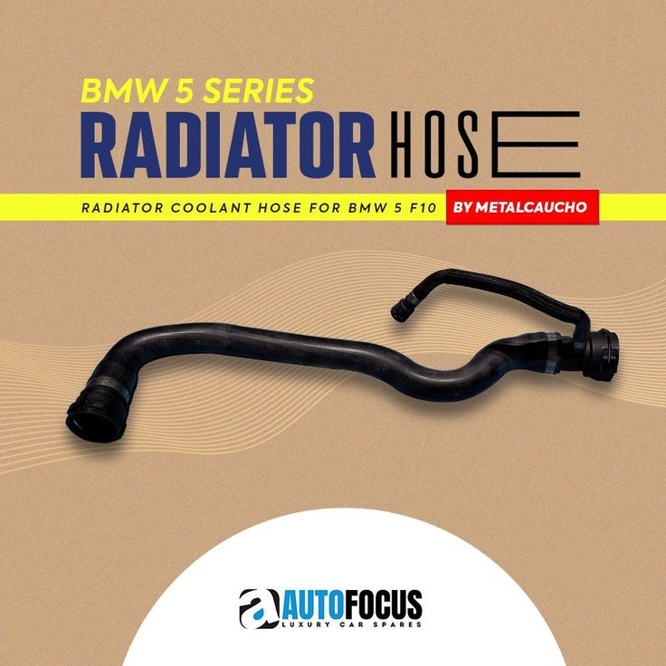 BMW 5 SERIES RADIATOR HOSE @autofocus_luxurycarspares your one