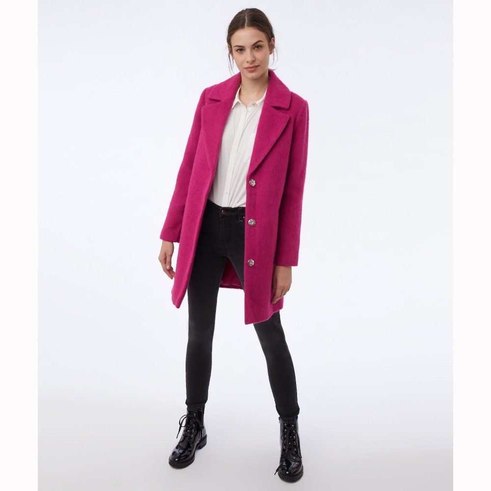 manteau fushia