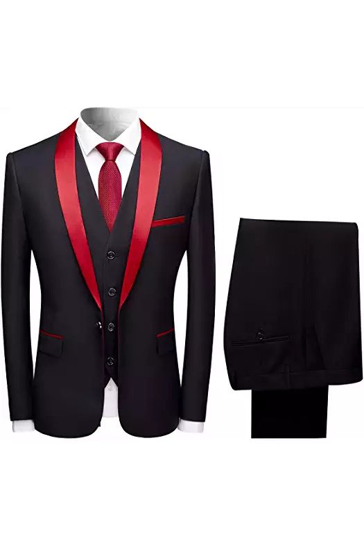 veste rouge homme