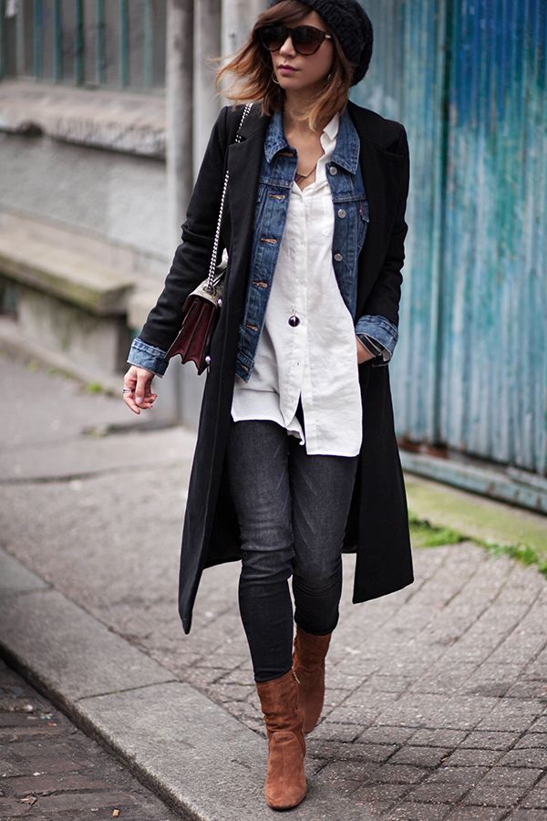 tenue classe femme hiver