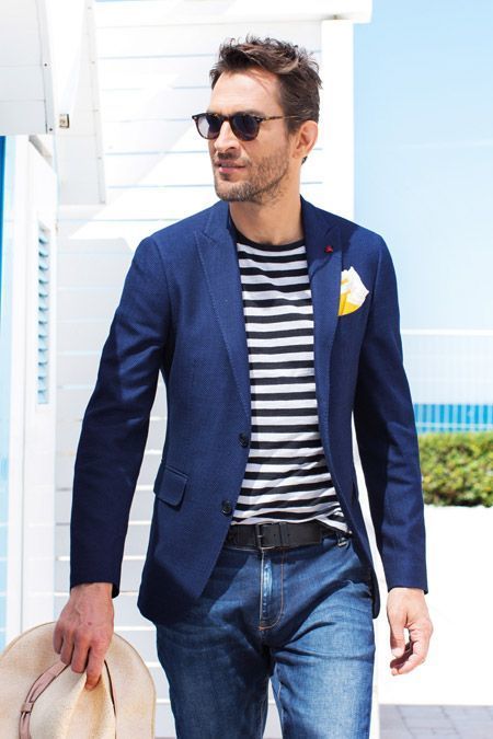 blazer with t shirt