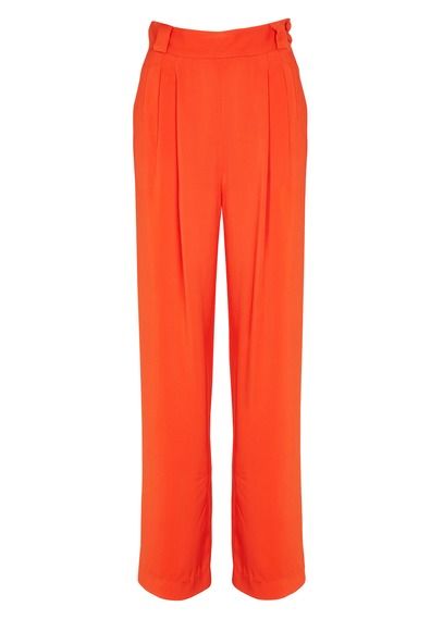 pantalon large rouge