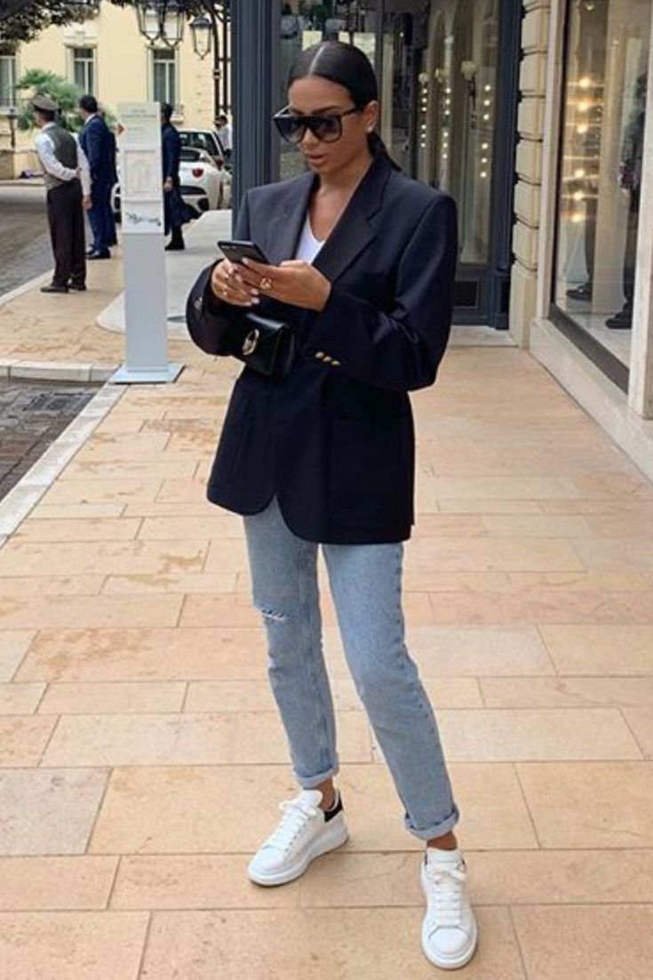 tenue avec blazer